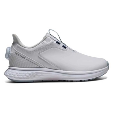 Chaussures Golf Femme FootJoy Pulse BOA Blanc/Bleu - Confort SofFOAM