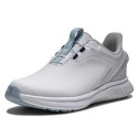 Chaussures Golf Femme FootJoy Pulse BOA Blanc/Bleu - Confort SofFOAM