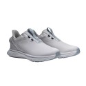 Chaussures Golf Femme FootJoy Pulse BOA Blanc/Bleu - Confort SofFOAM