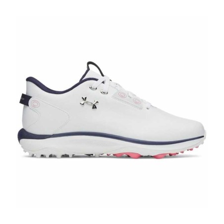 Chaussures Golf Femme Under Armour W Drive Fade 2 SL - Blanc Imperméable