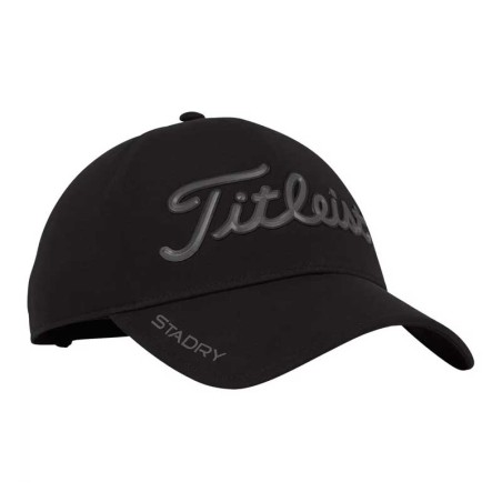 Casquette Golf Titleist Players StaDry - Noir Charbon - 100% Imperméable