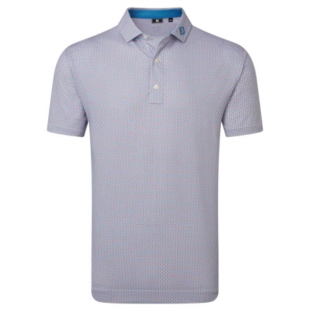 Polo FootJoy Nautical Flag Print Lisle Homme – Polo Golf | Route du Golf