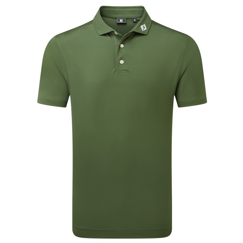 Polo FootJoy Stretch Pique Solid Homme – Polo Golf Respirant | Route du Golf