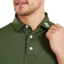 Polo FootJoy Stretch Pique Solid Homme – Polo Golf Respirant | Route du Golf