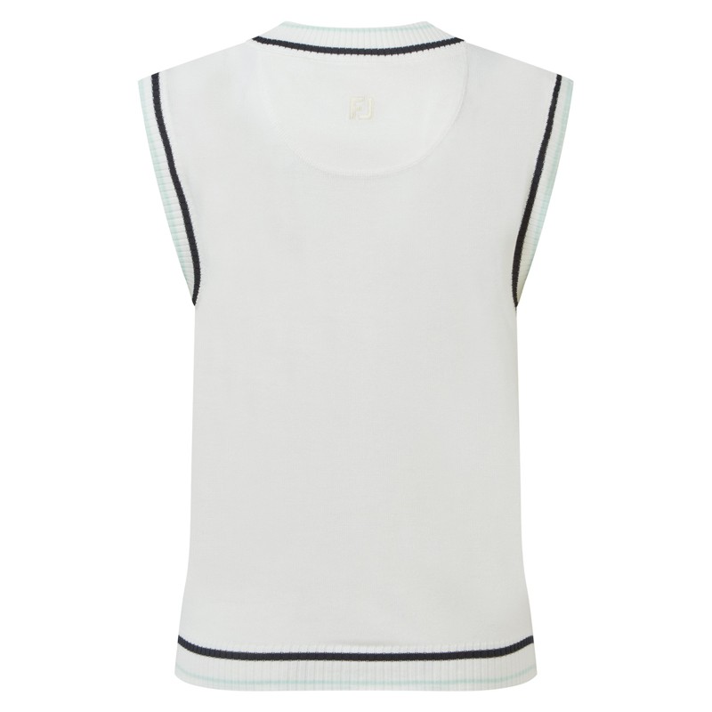Pull FootJoy Tank Femme – Pull de Golf Sans Manches | Route du Golf