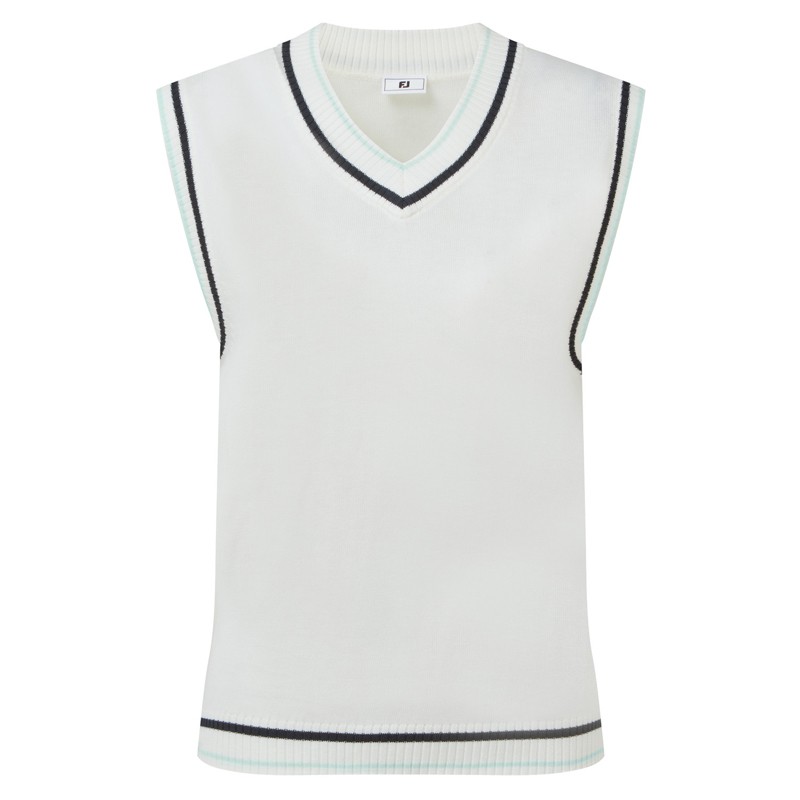 Pull FootJoy Tank Femme – Pull de Golf Sans Manches | Route du Golf