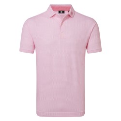 Polo FootJoy Scallop Geo Pique Homme – Polo Golf Respirant | Route du Golf