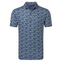 Polo FootJoy Hidden Palm Print Lisle Homme – Polo Golf | Route du Golf