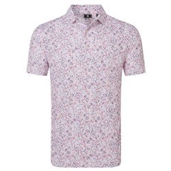 Polo FootJoy Watercolour Floral Print Pique Homme | Route du Golf