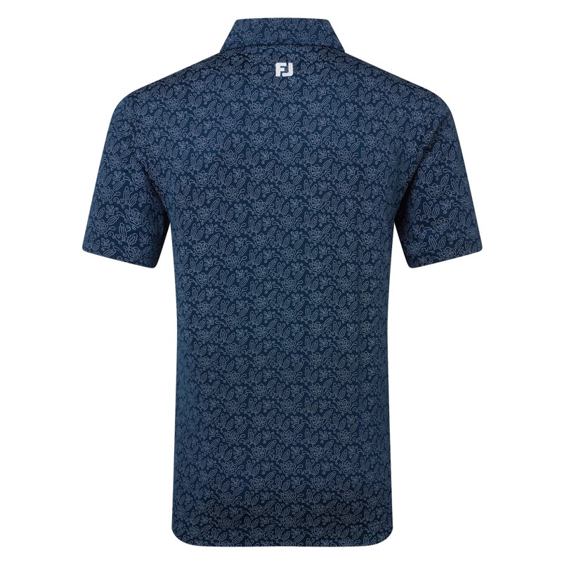 Polo FootJoy Wingtip Floral Lisle Homme – Polo Golf | Route du Golf