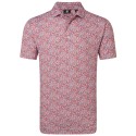 Polo FootJoy Meadow Print Lisle Homme – Polo Golf | Route du Golf