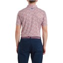 Polo FootJoy Meadow Print Lisle Homme – Polo Golf | Route du Golf