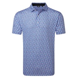 Polo FootJoy Surfs Up Print Lisle Homme – Polo Golf | Route du Golf