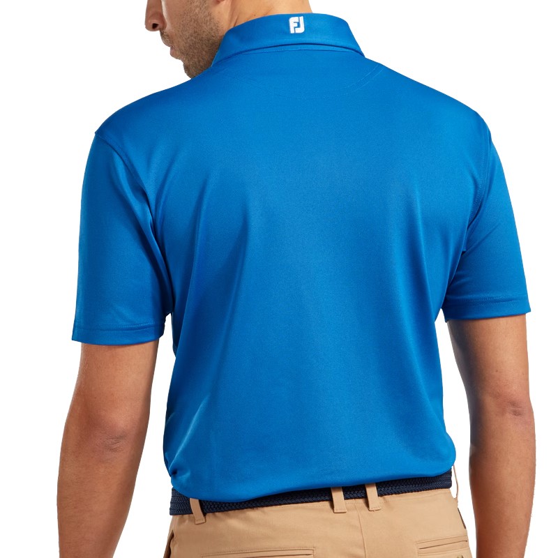 Polo FootJoy Stretch Pique Solid Homme – Polo Golf | Route du Golf