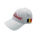 Casquette Golf Titleist Players Tech Belgique - Blanc/Rouge - Marque-Balle