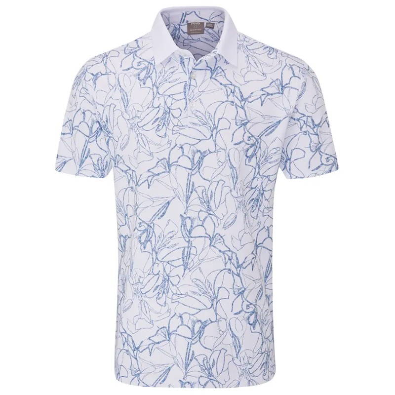 Polo PING Orlando Homme | Polo golf respirant et stretch - Route du Golf