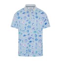 Polo Golf Original Penguin Textbook Floral - Stretch & Respirant
