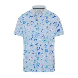 Polo Golf Original Penguin Textbook Floral - Stretch & Respirant