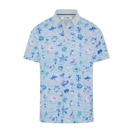 Polo Golf Original Penguin Textbook Floral - Stretch & Respirant