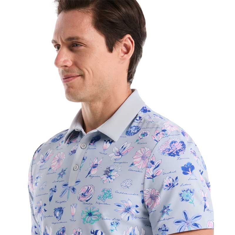 Polo Golf Original Penguin Textbook Floral - Stretch & Respirant