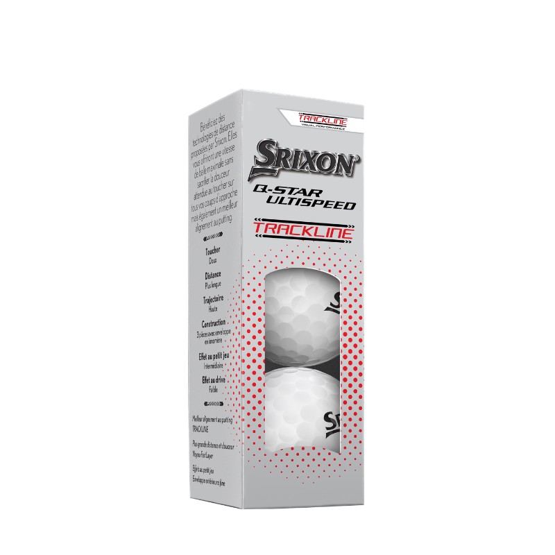 Balles Srixon Q-Star Ultispeed – Distance Maximale | Route du Golf