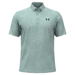 Polo Golf Under Armour Playoff Jacquard Tropical Floral - SPF 50+