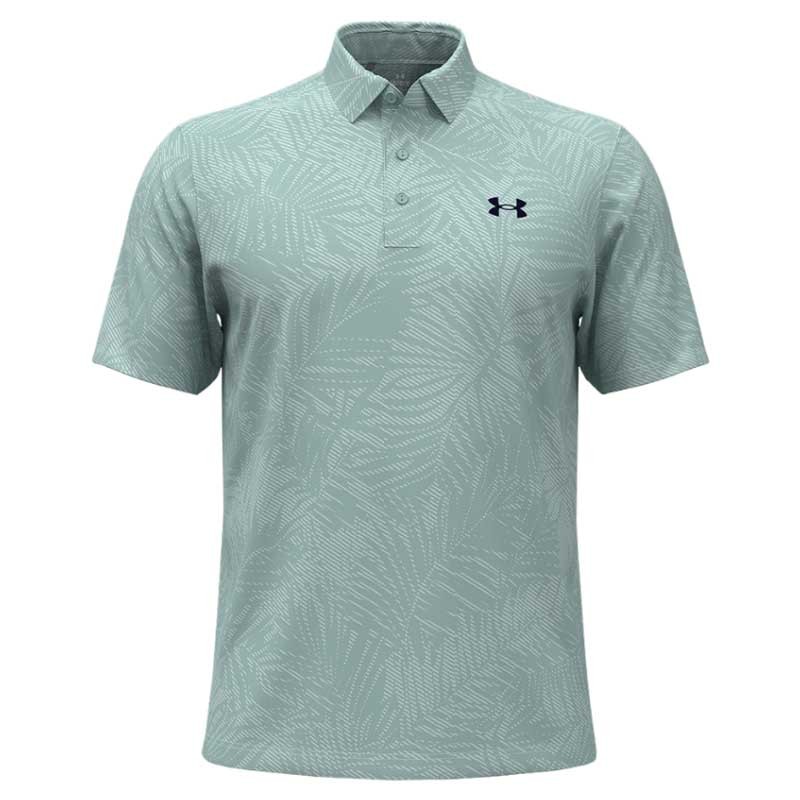 Polo Golf Under Armour Playoff Jacquard Tropical Floral - SPF 50+