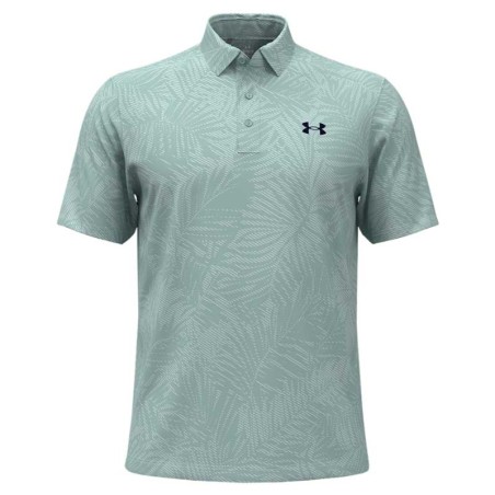 Polo Golf Under Armour Playoff Jacquard Tropical Floral - SPF 50+