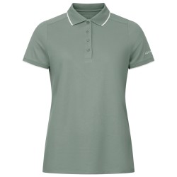 Polo Röhnisch Miriam vert Lily Pad | Polo golf femme respirant