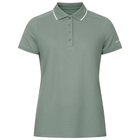 Polo Röhnisch Miriam vert Lily Pad | Polo golf femme respirant