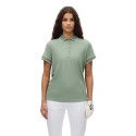 Polo Röhnisch Miriam vert Lily Pad | Polo golf femme respirant
