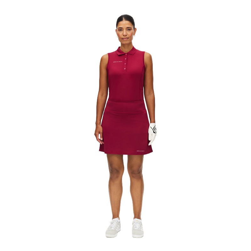 Jupe Röhnisch Nicky rouge | Jupe golf femme respirante