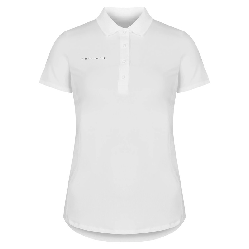 Polo Röhnisch Nicky Monogram Peach - Élégance et Performance Golf