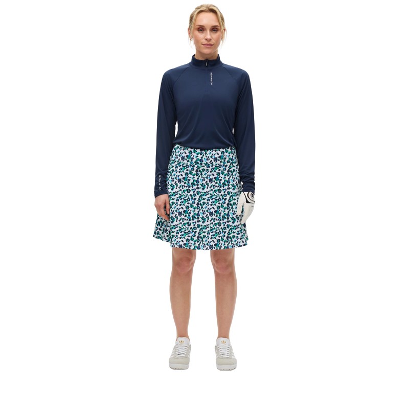Jupe Röhnisch Luna leo rose | Jupe golf femme longue respirante