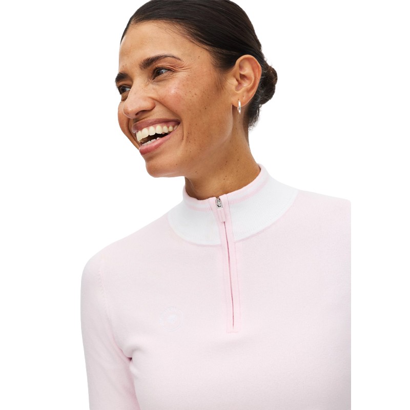 Pull Röhnisch Kora Knitted rose | Pull golf femme chaud et élégant