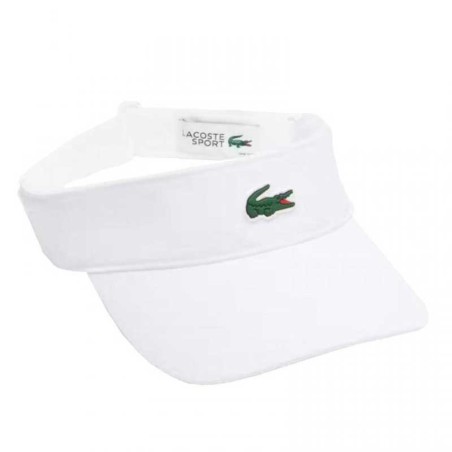 Visière Lacoste Sport Taffetas Diamant - Ajustable & Respirante