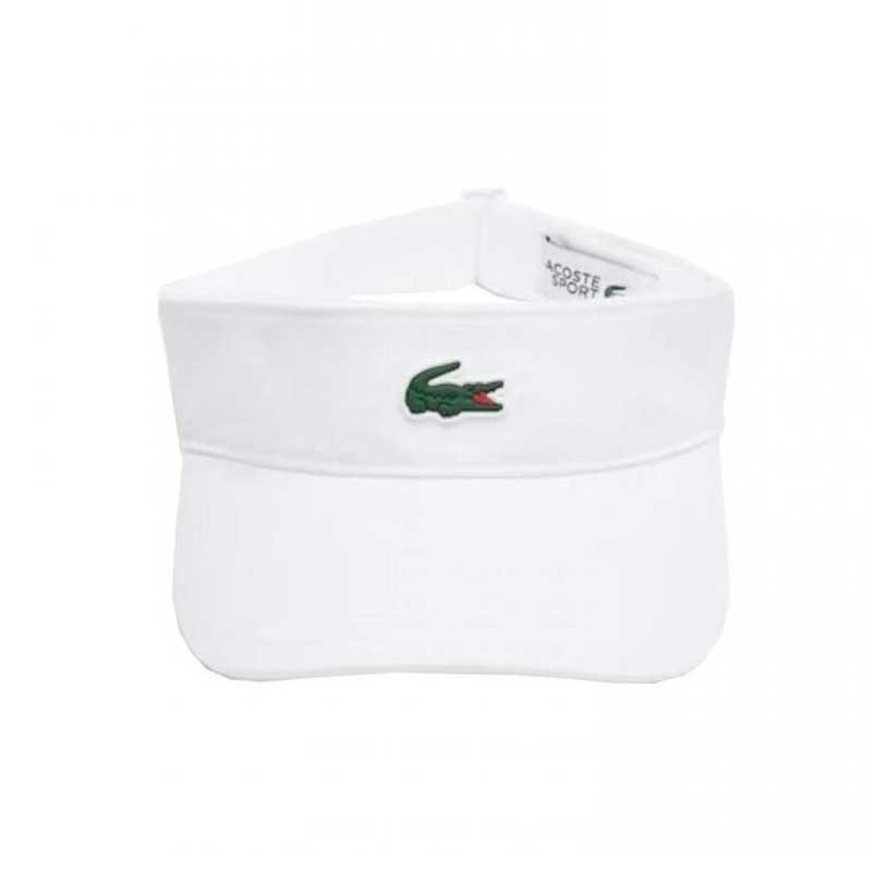Visière Lacoste Sport Taffetas Diamant - Ajustable & Respirante