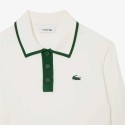 Pull Golf Femme Lacoste - Maille Stretch & Élégance