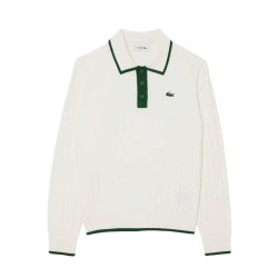 Pull Golf Femme Lacoste - Maille Stretch & Élégance