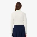 Pull Golf Femme Lacoste - Maille Stretch & Élégance