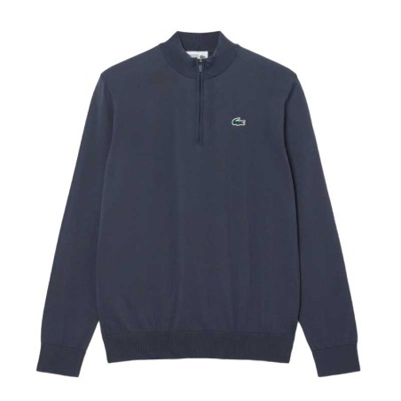 Pull Golf Lacoste Quart-Zip Thermo-Régulateur - Jersey Stretch