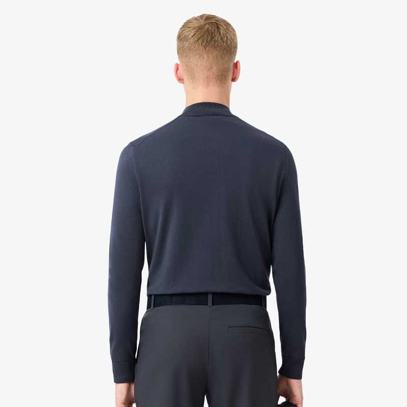Pull Golf Lacoste Quart-Zip Thermo-Régulateur - Jersey Stretch