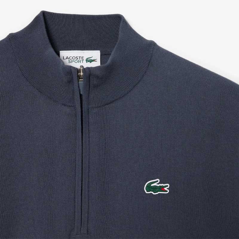 Pull Golf Lacoste Quart-Zip Thermo-Régulateur - Jersey Stretch