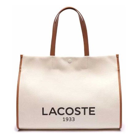 Sac Cabas Lacoste Heritage Toile - Crocodile Brodé