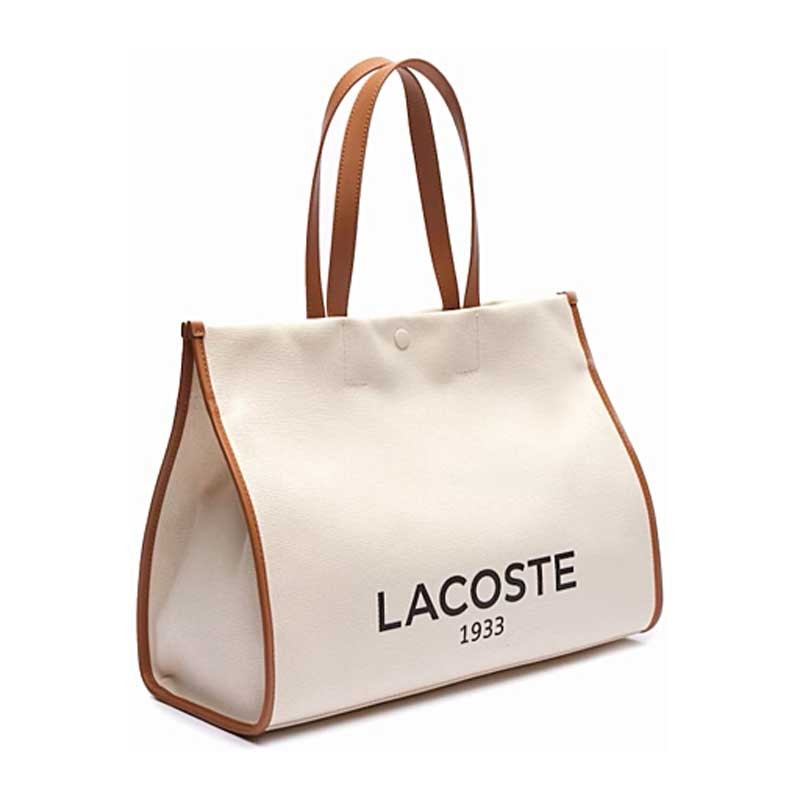 Sac Cabas Lacoste Heritage Toile - Crocodile Brodé