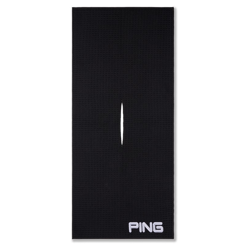 Serviette PING Tour Towel | Serviette de golf absorbante et pratique – Route du Golf