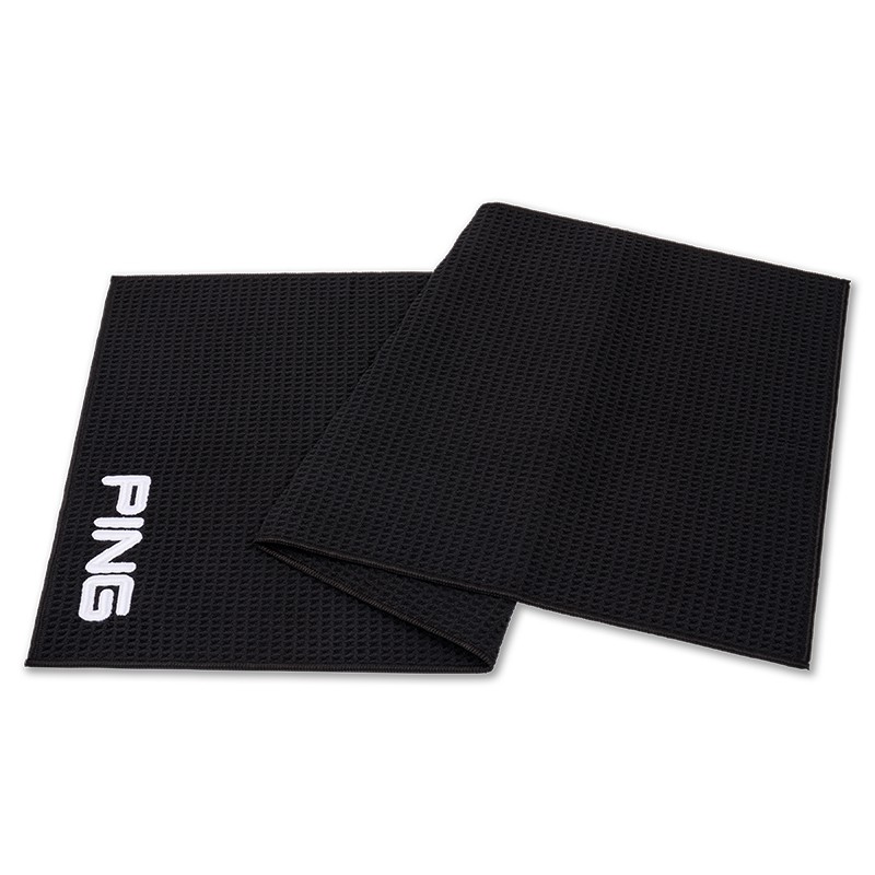 Serviette PING Tour Towel | Serviette de golf absorbante et pratique – Route du Golf