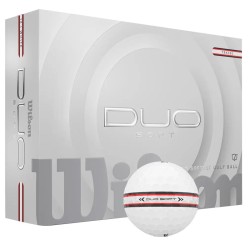 Balles de golf Wilson Duo Soft Track 360 – Douceur & Alignement