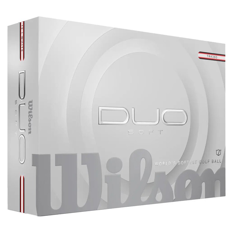 Balles de golf Wilson Duo Soft Track 360 – Douceur & Alignement