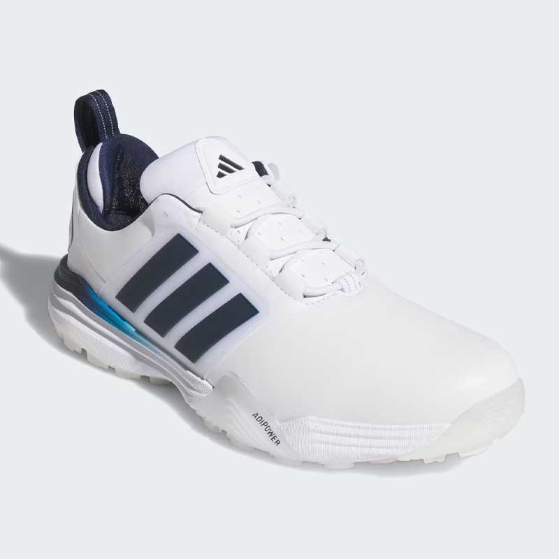 Adidas Adipower 26 SL Homme - Chaussures de Golf Cuir & Amorti Repetitor